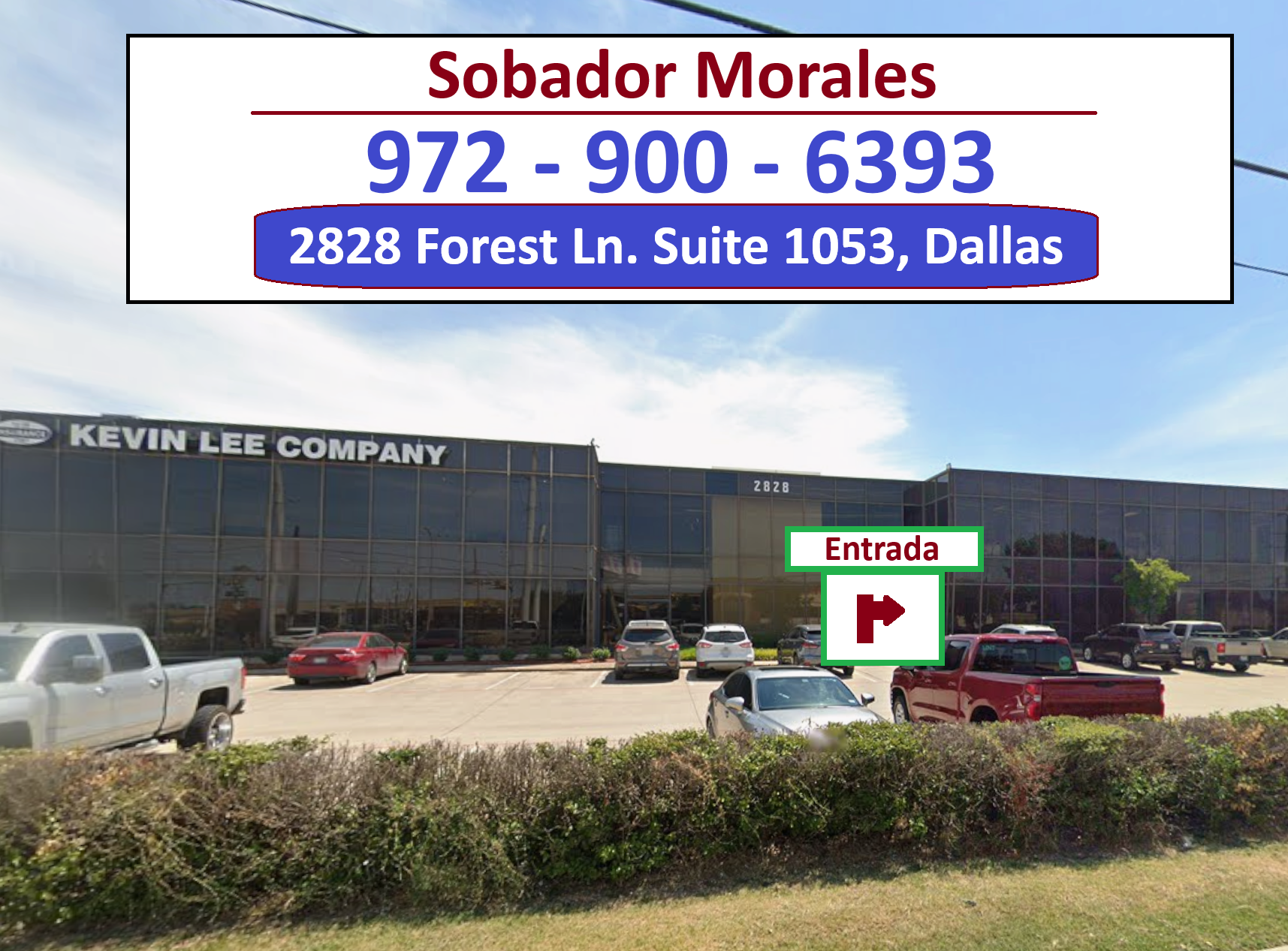 Ubicación de Sobador Morales en Dallas TX
